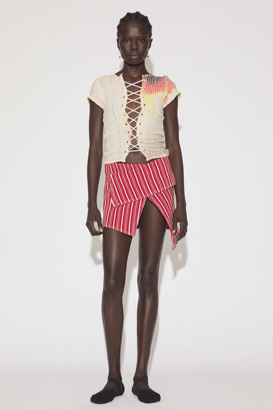 El Girasol Fine Stretch Weave Tie Tee