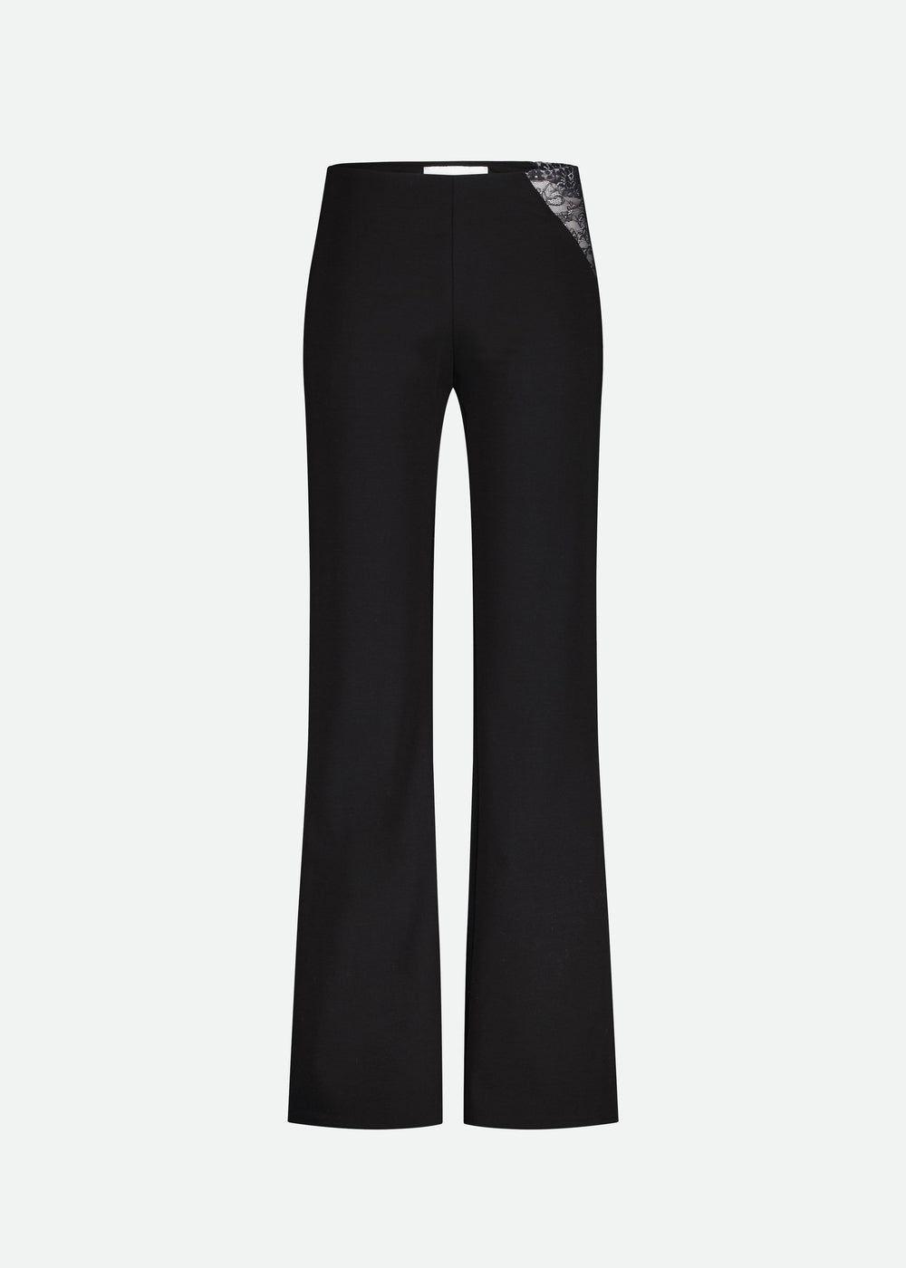 VAILLANT STUDIO black leggings with lace details