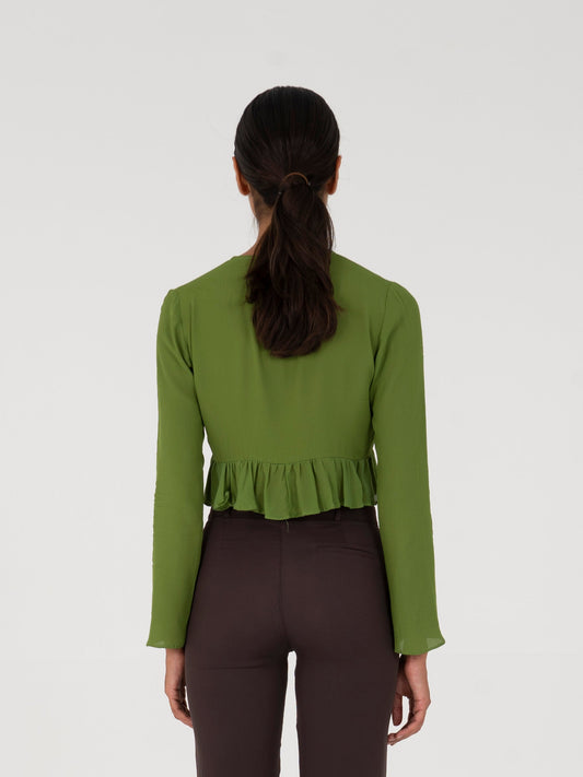 Leaf blouse camisas y camisetas