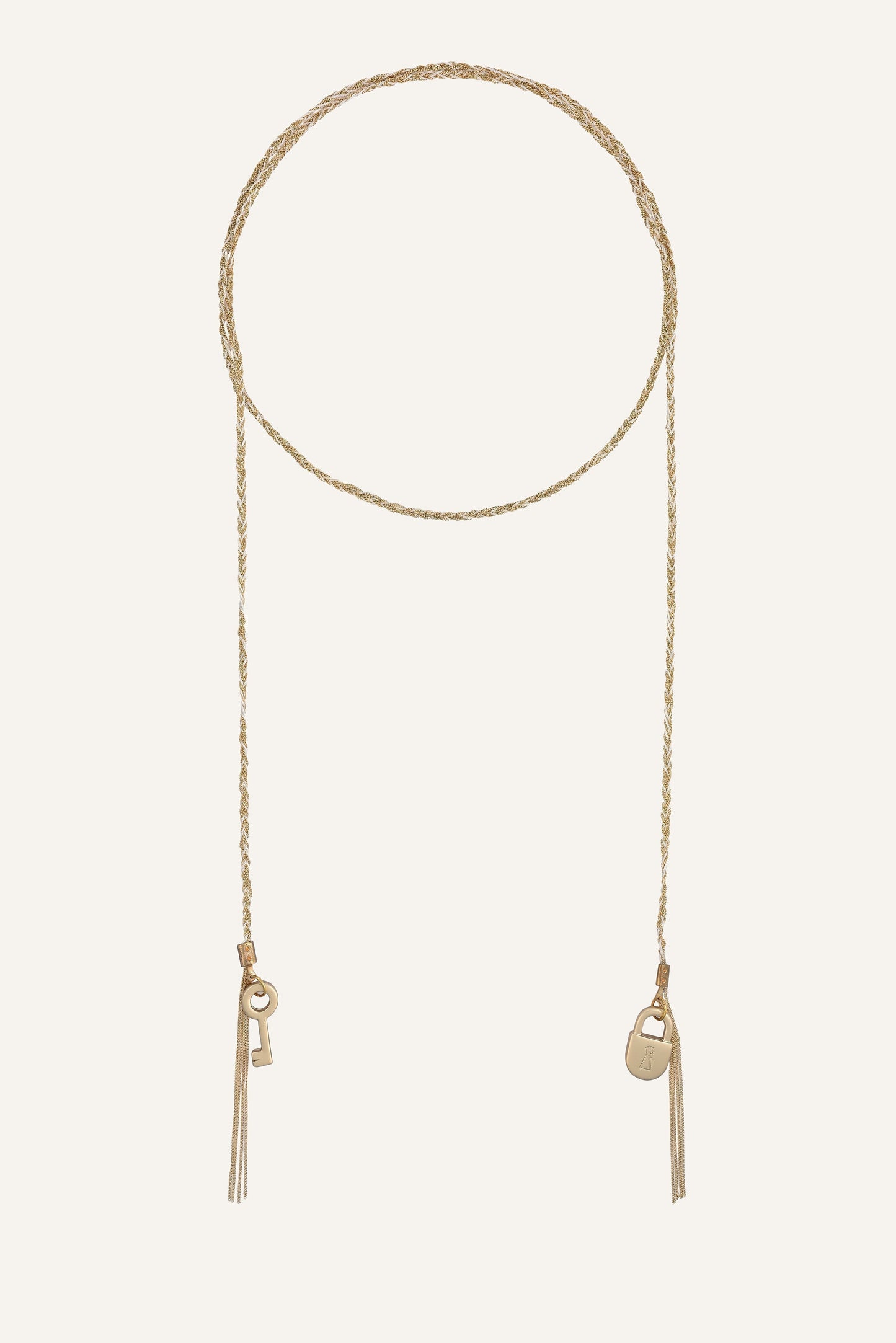 Linda necklace in cream