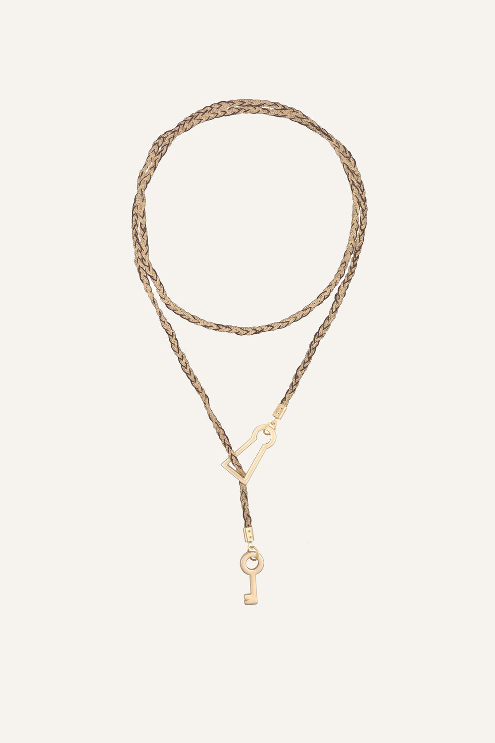 Livia necklace in chestnut