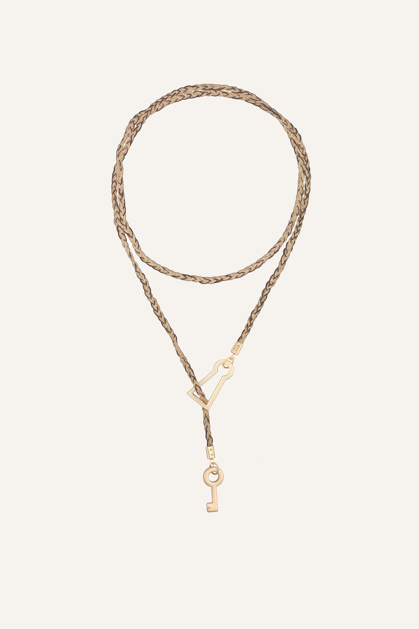 Livia necklace in chestnut