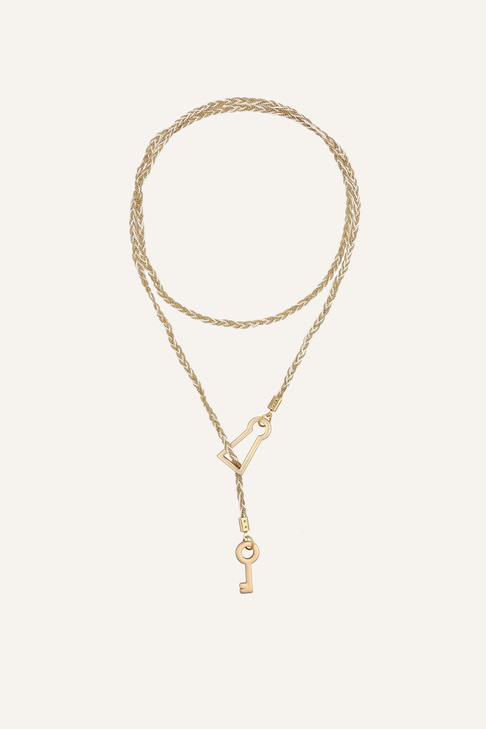 Livia necklace in cream