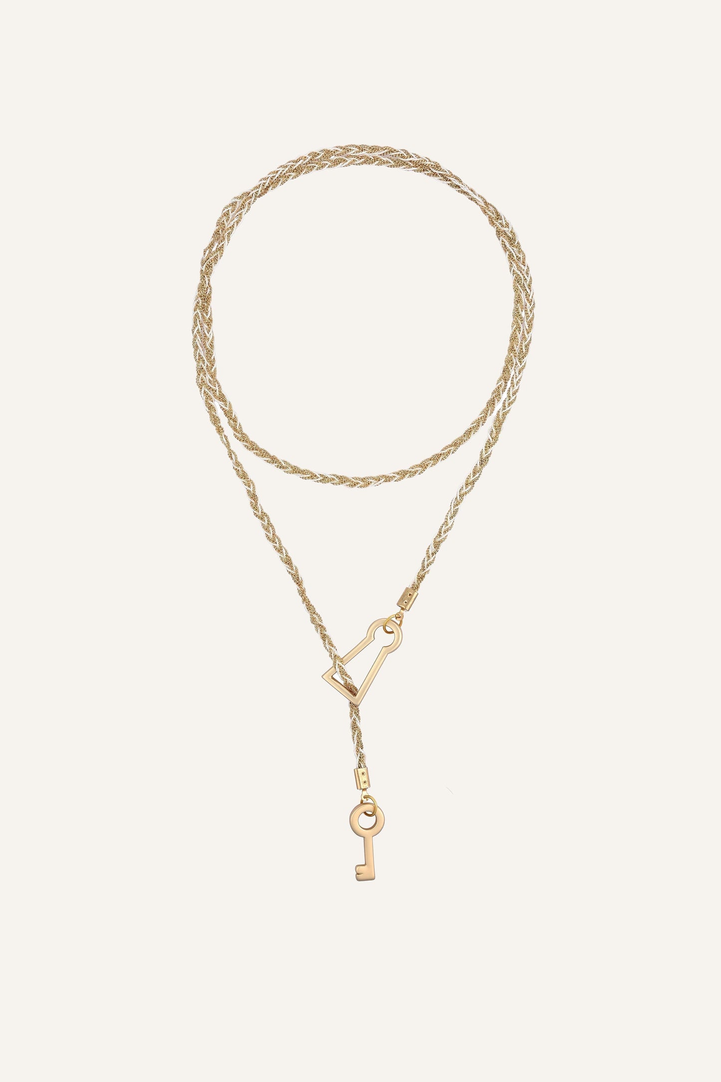Livia necklace in cream