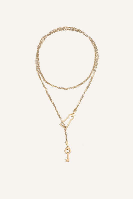 Livia necklace in cream