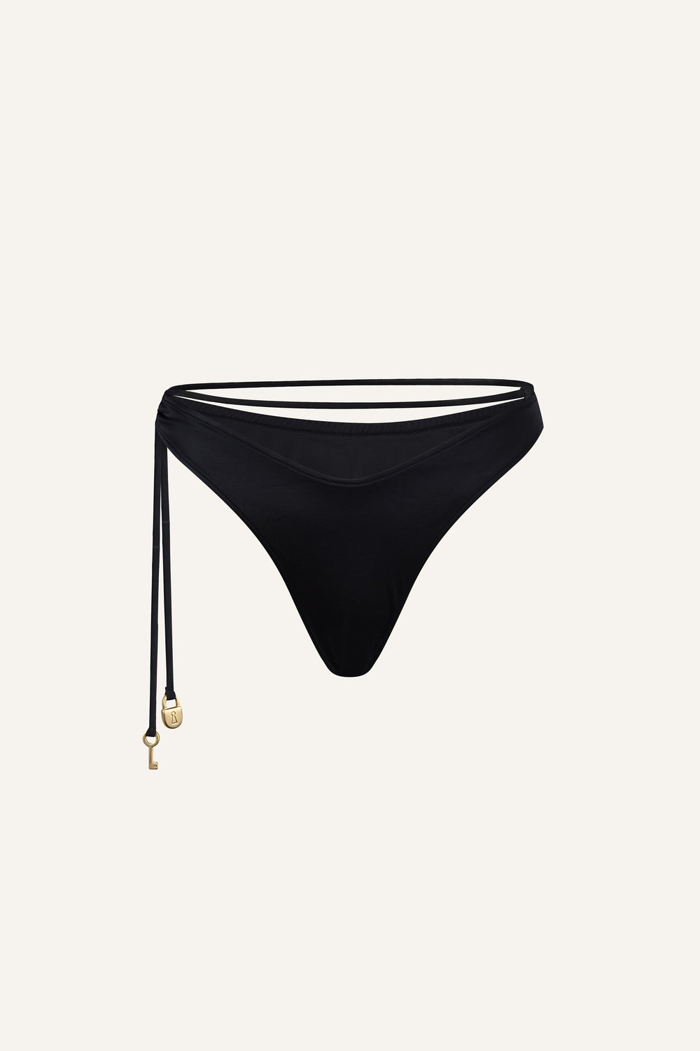 Lulu swim bottom in black