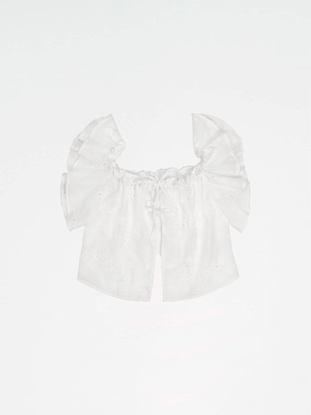 Lux White Top camisas y camisetas