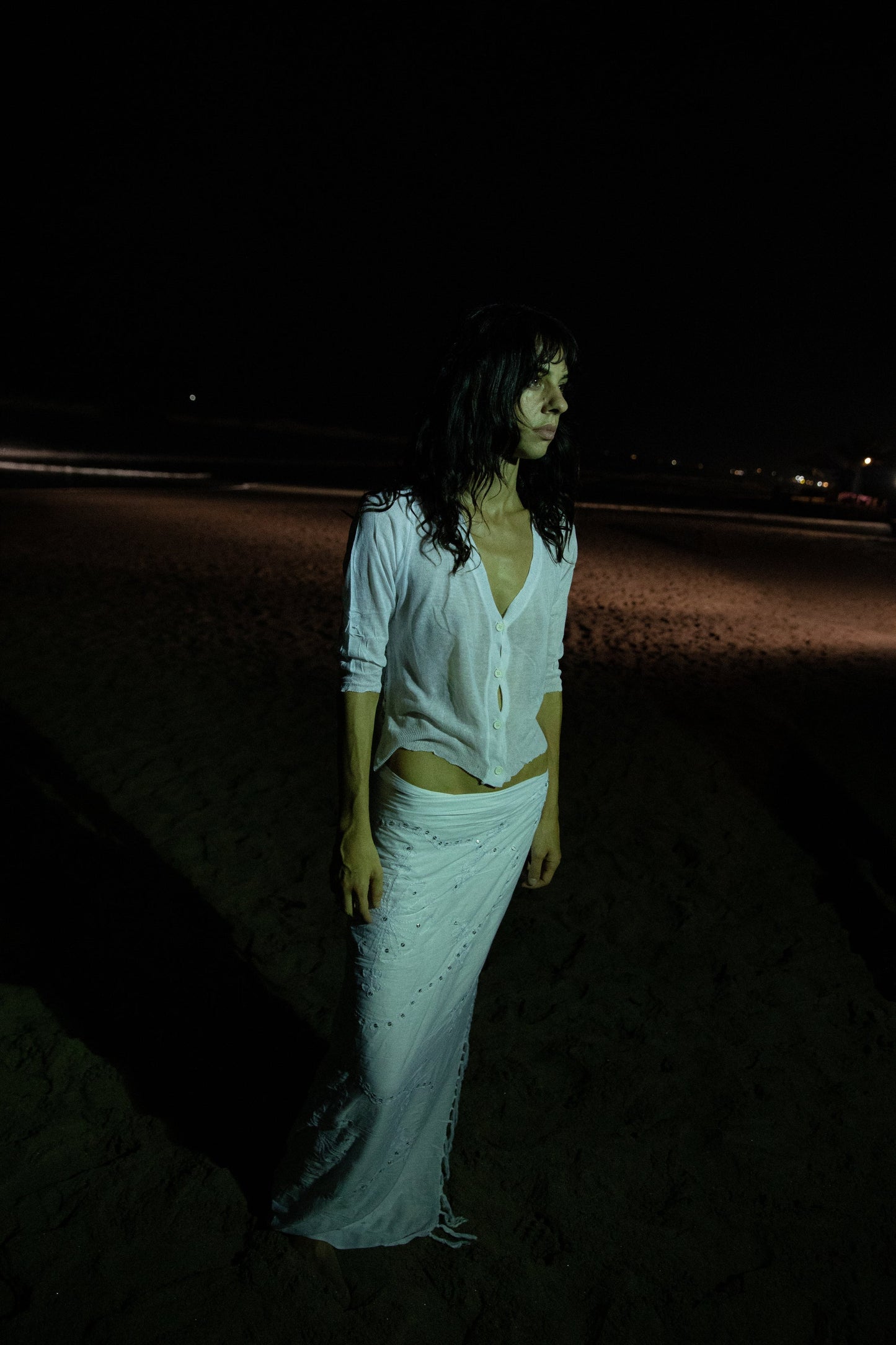 Kika Cardigan White