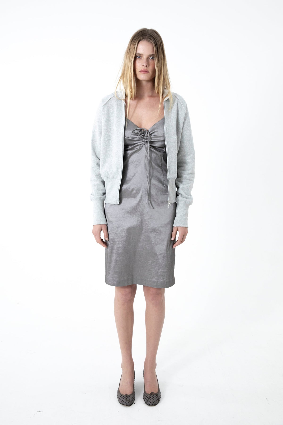 Uma Dress Silver