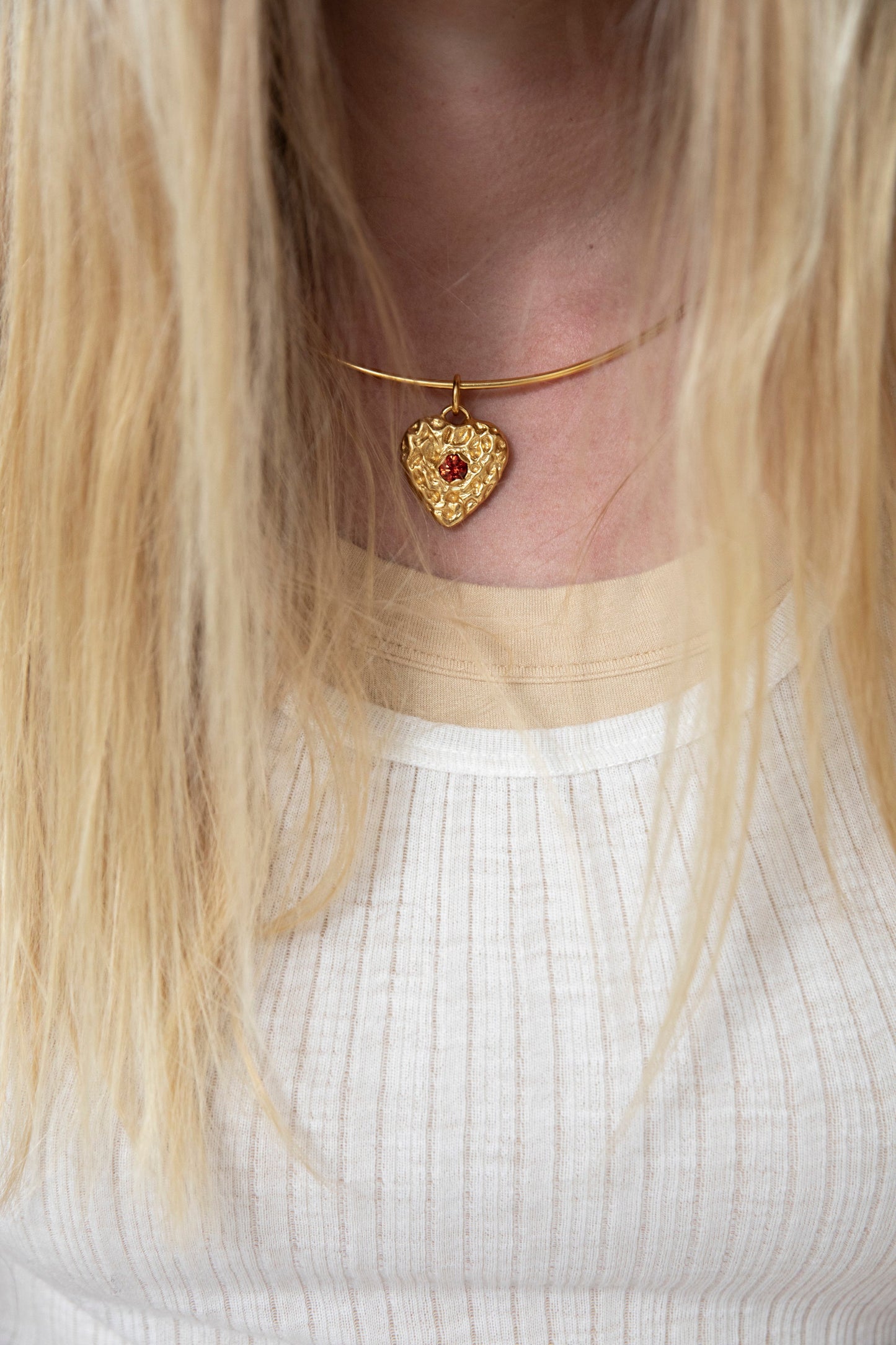 Heart Charm Gold