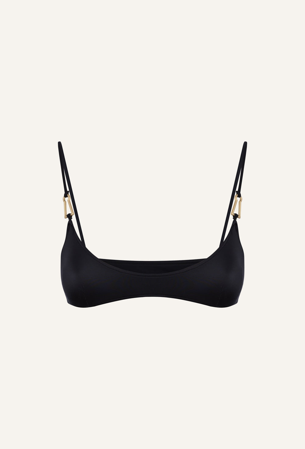Mina bikini top in black