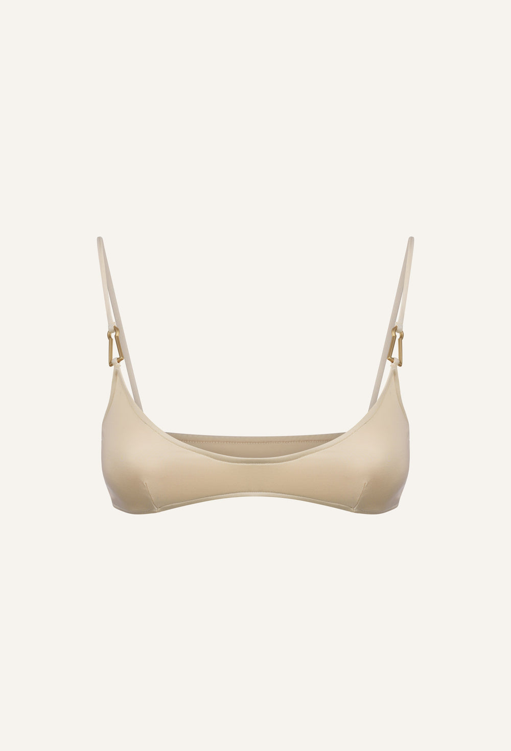 Mina bikini top in cream