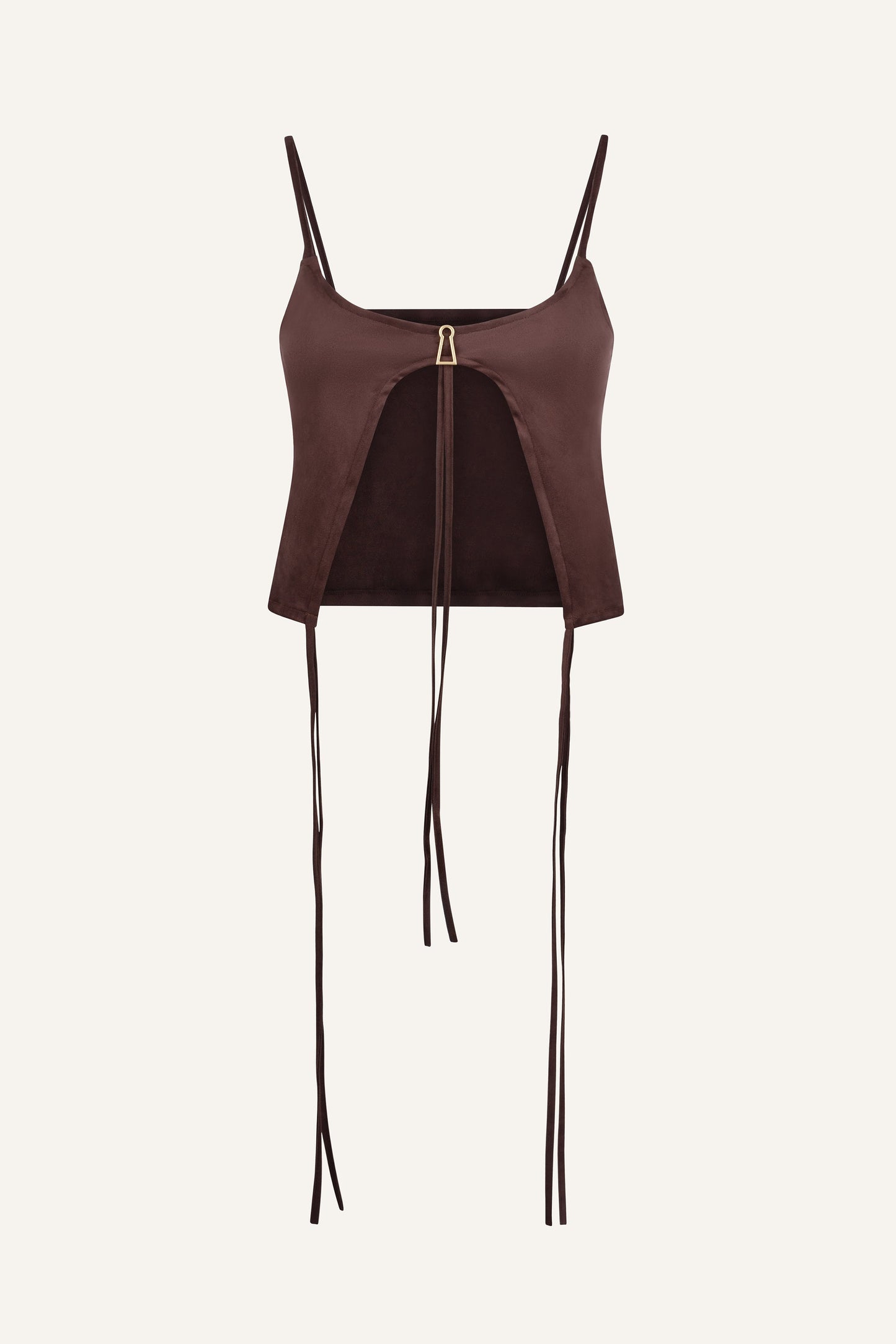 Nicole top in Chocolate
