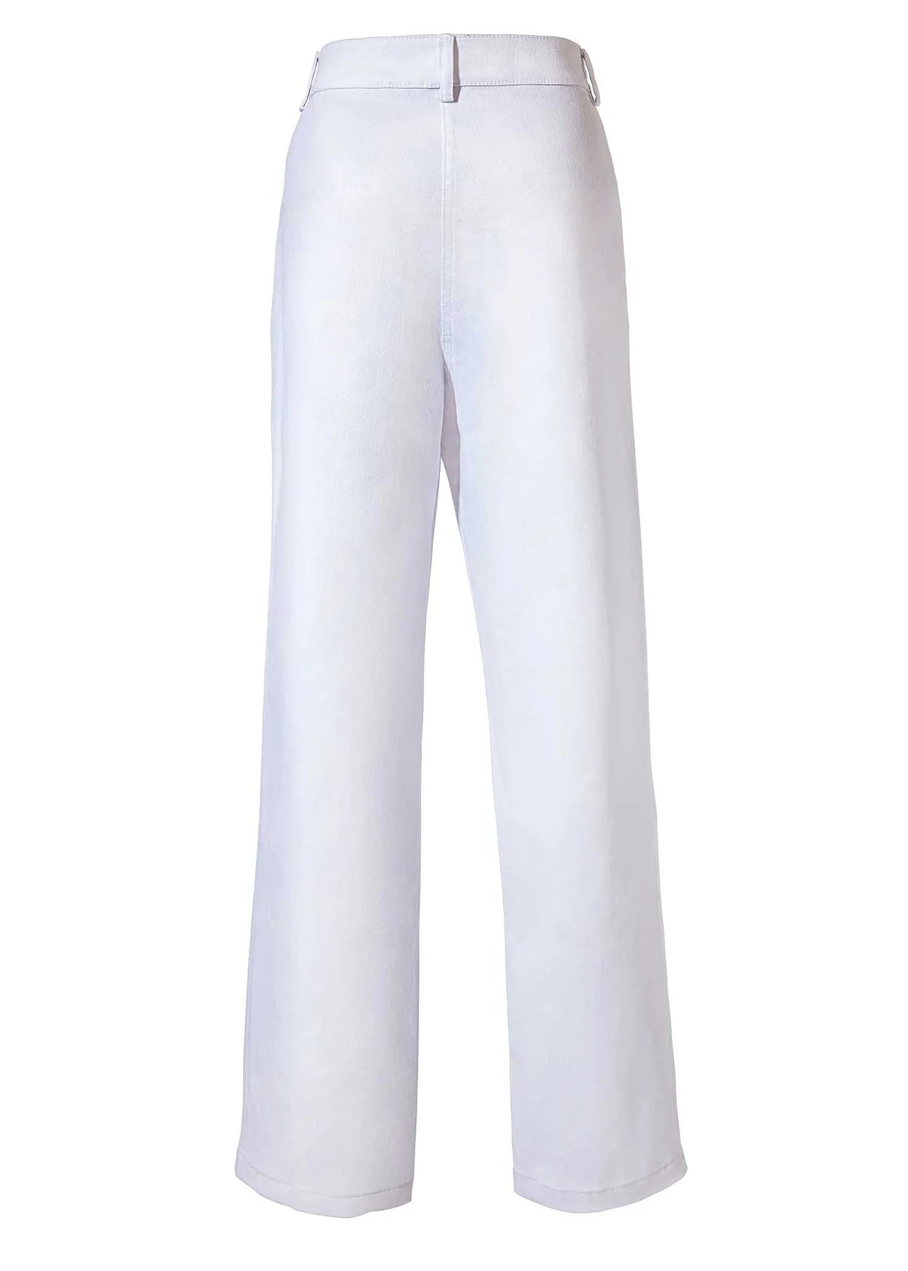 AWAYA - Embroidered Straight Leg Pants