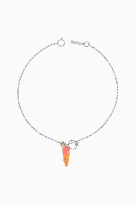 NAIL ORANGE NECKLACE