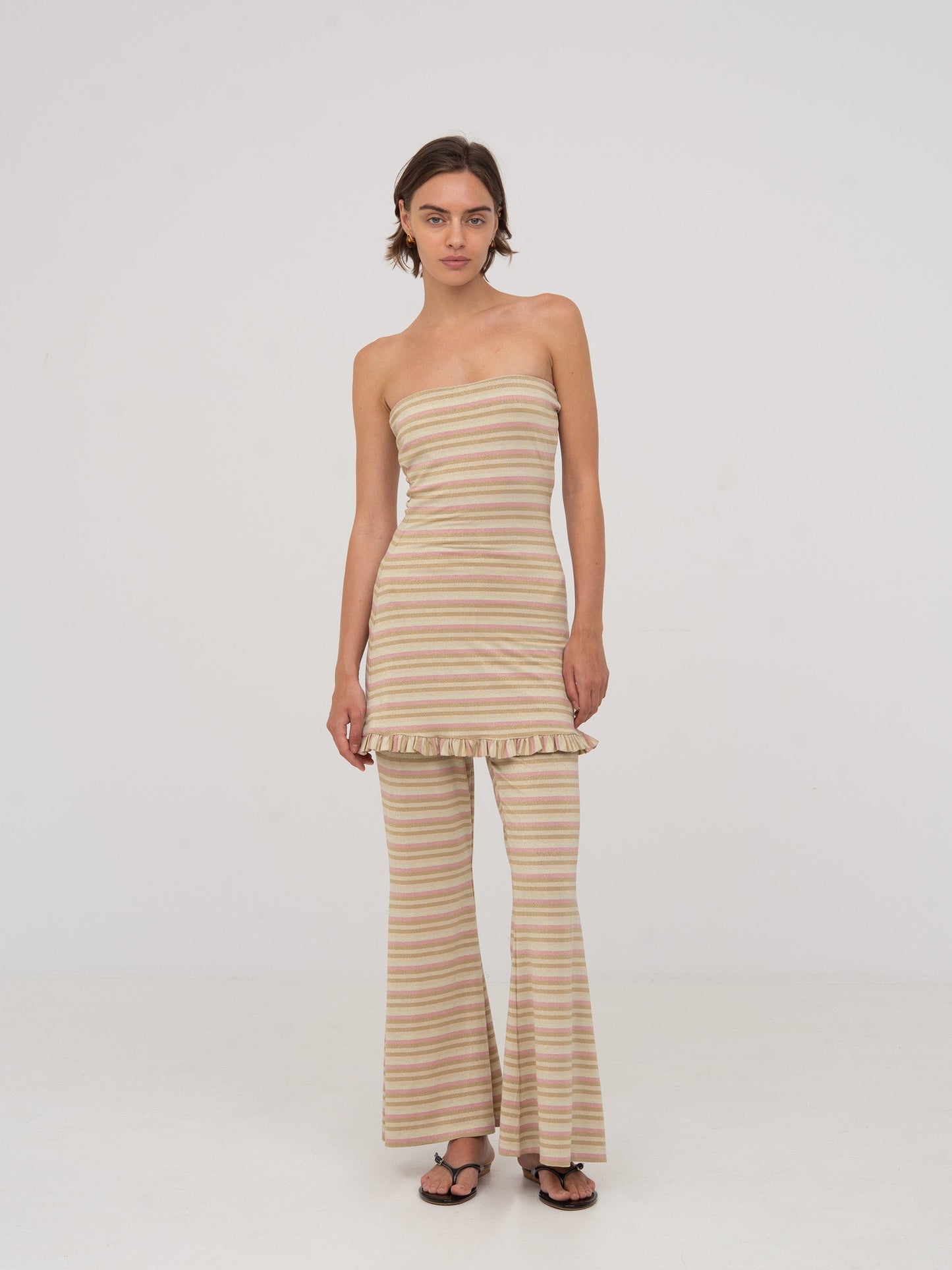 Persephone Striped Top top