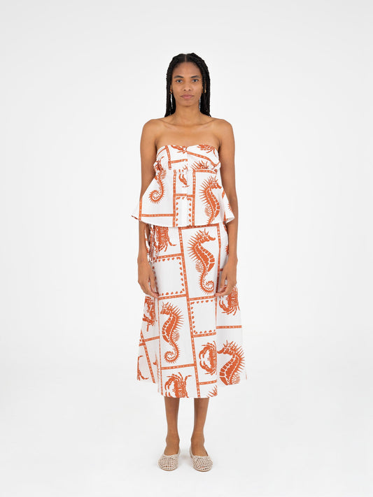 Puck Ocean-Inspired Top top