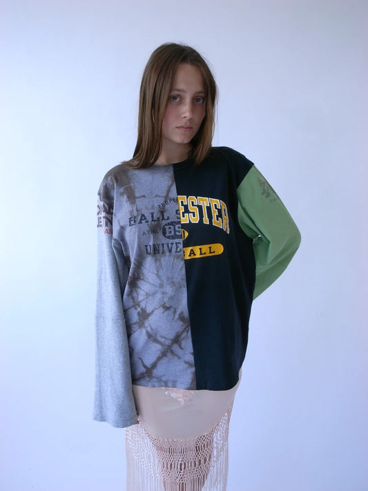 The Reconstituted Long-Sleeve T-shirt- Extra Small