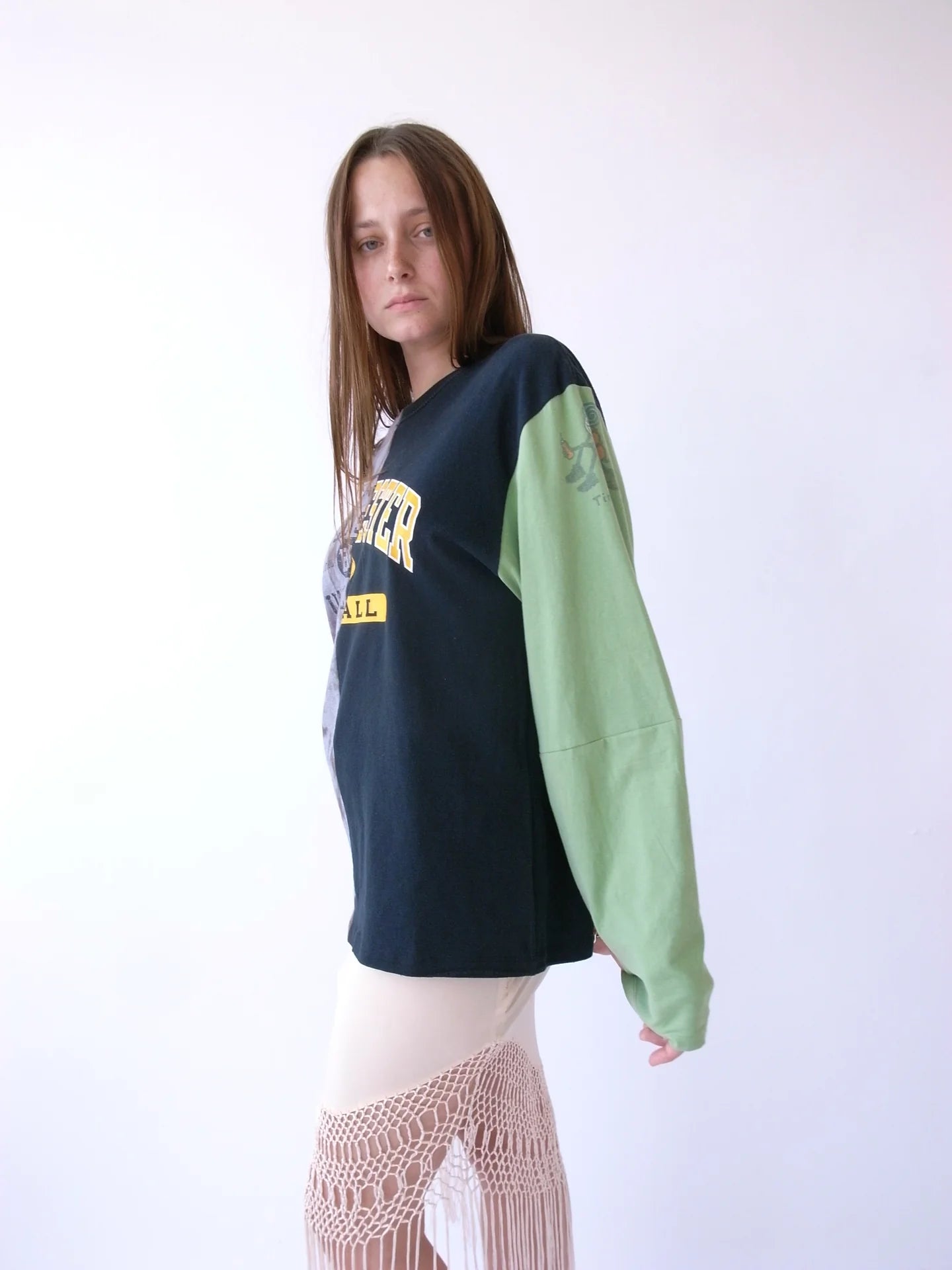The Reconstituted Long-Sleeve T-shirt- Extra Small