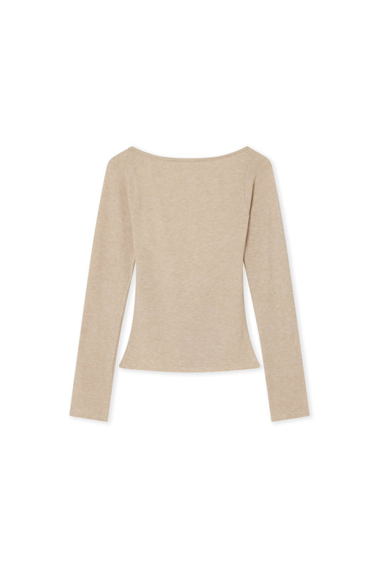 Rita Long Sleeves Top Cream