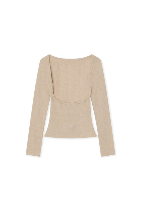 Rita Long Sleeves Top Cream