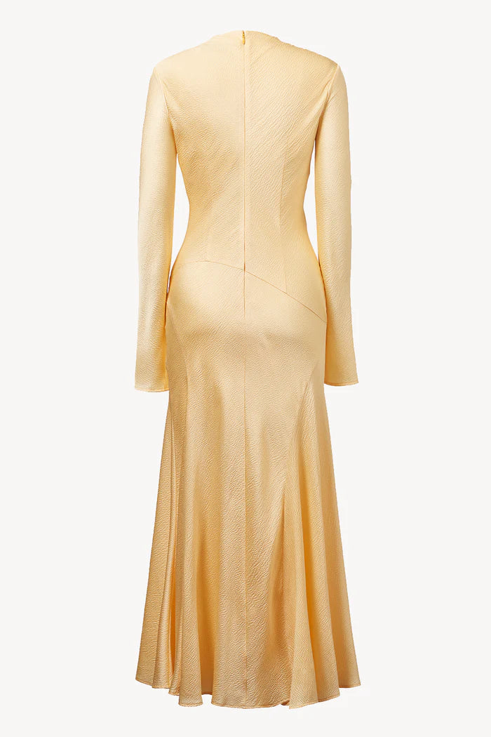 RAQUEL DRESS PALEST BUTTERMILK