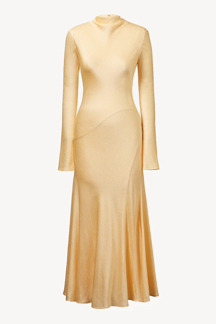 RAQUEL DRESS PALEST BUTTERMILK