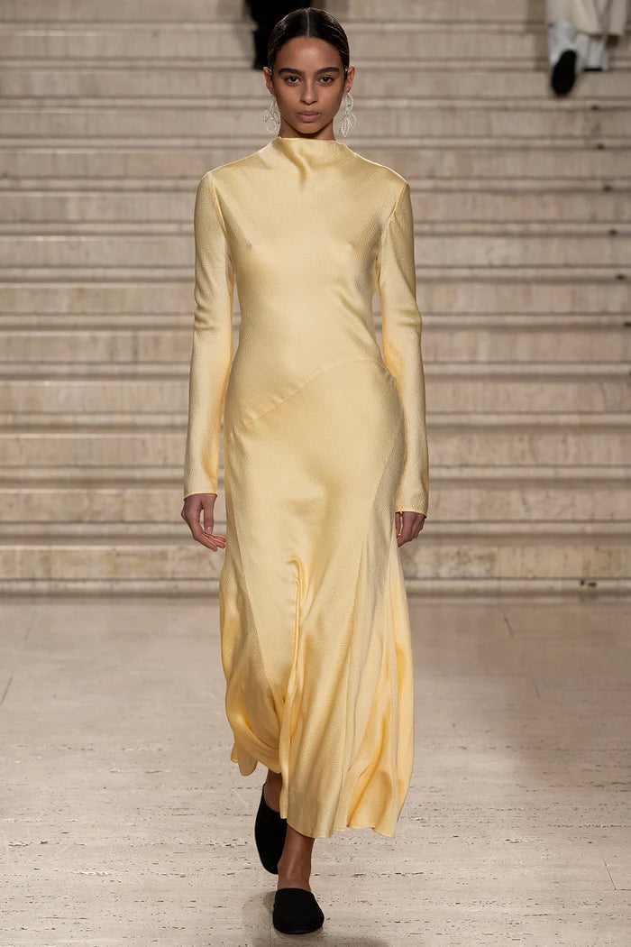 RAQUEL DRESS PALEST BUTTERMILK