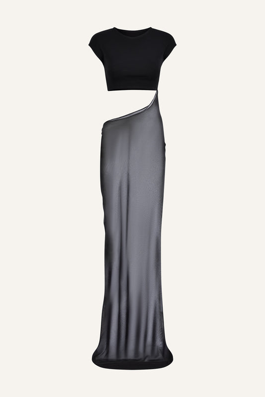 Rio maxi dress in black