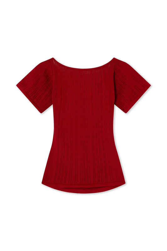 Rita Top Red