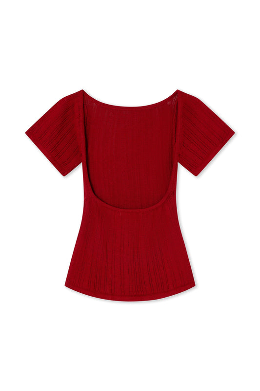 Rita Top Red