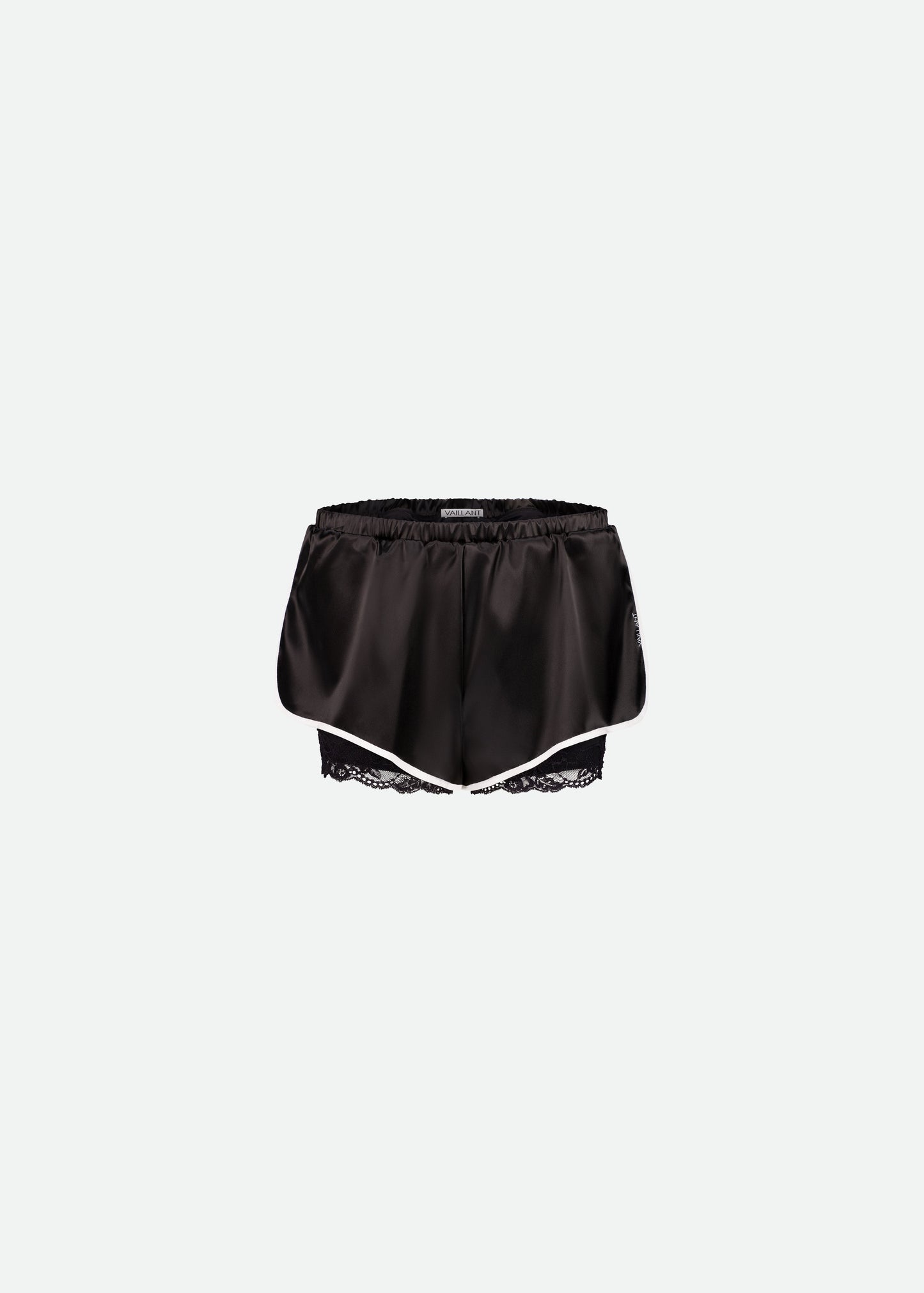 SATIN BOXER MINI SHORTS - 2 LEFT