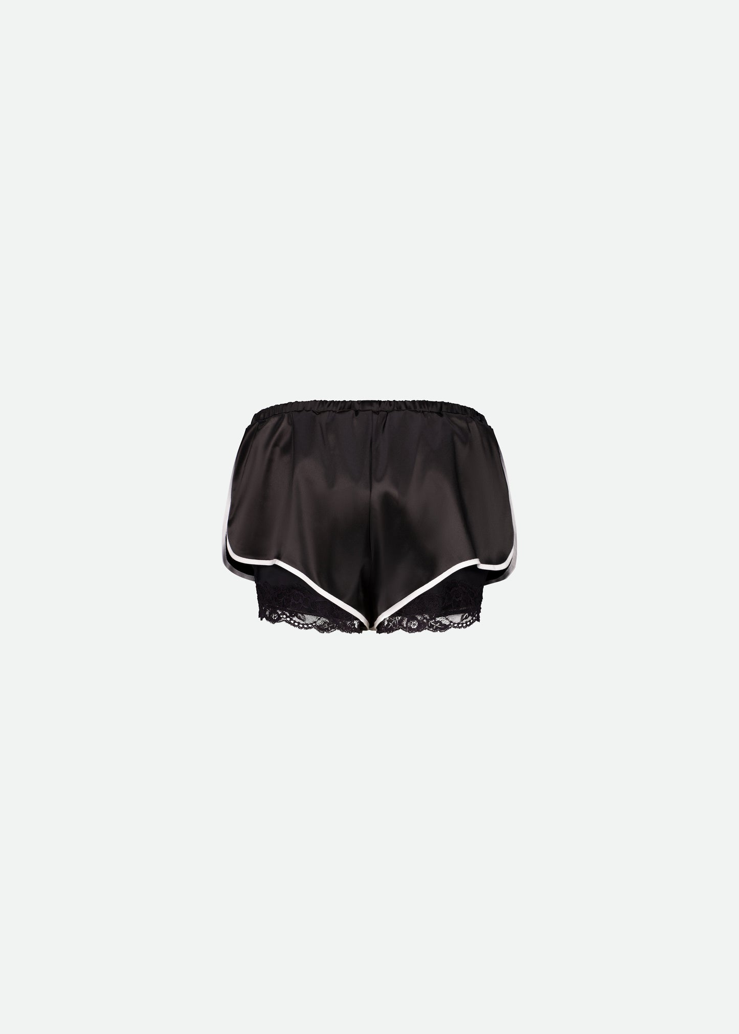 SATIN BOXER MINI SHORTS - 2 LEFT