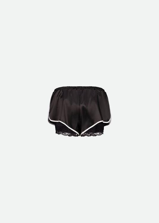 SATIN BOXER MINI SHORTS - 2 LEFT