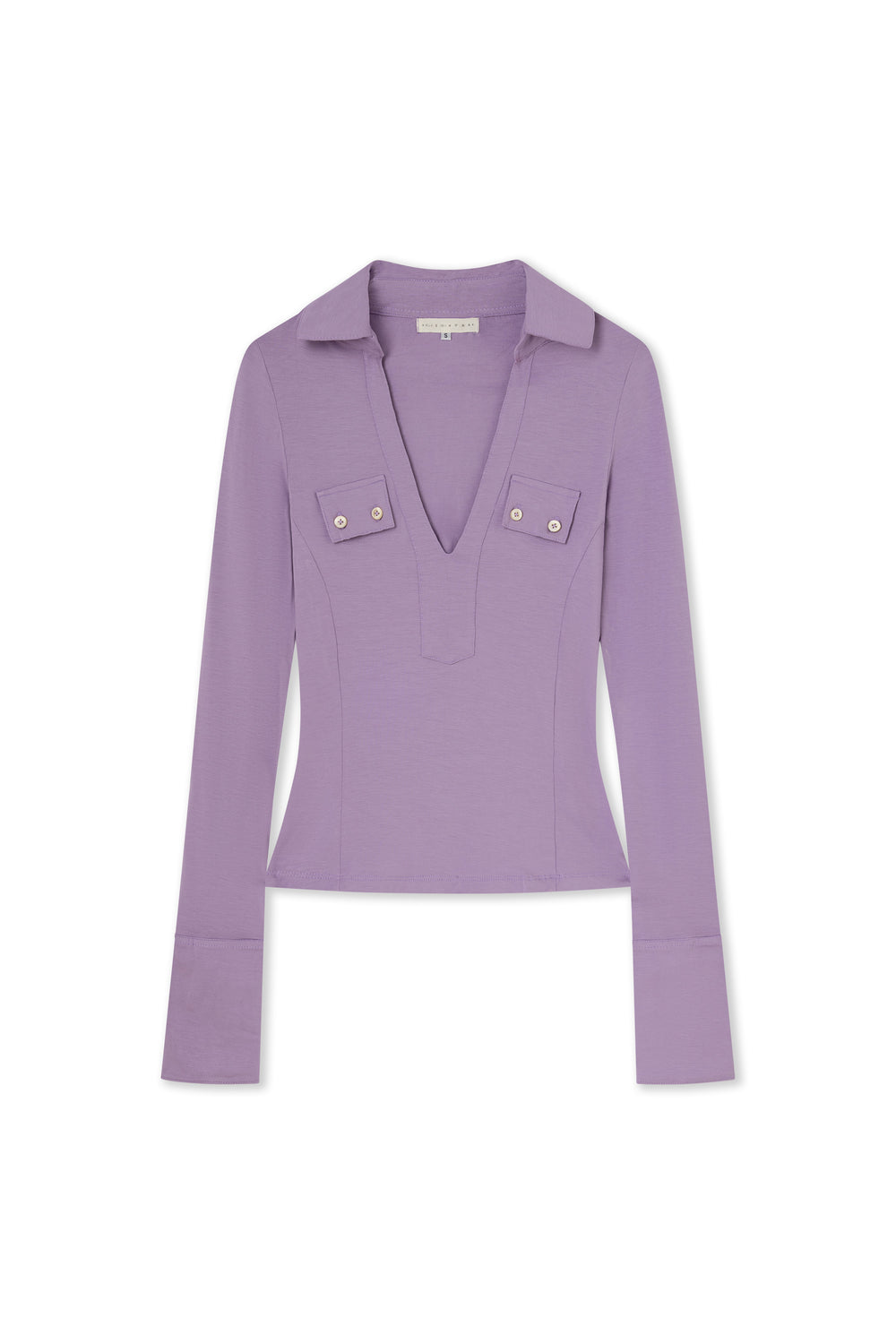 Silvia Polo Top Purple