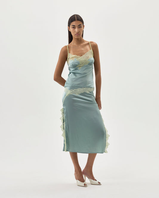ATTITUDE MIDI SKIRT