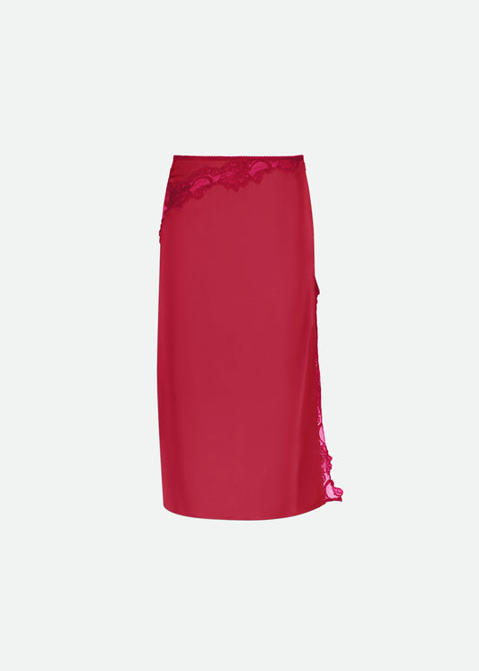 ATTITUDE MIDI SKIRT - 2 LEFT