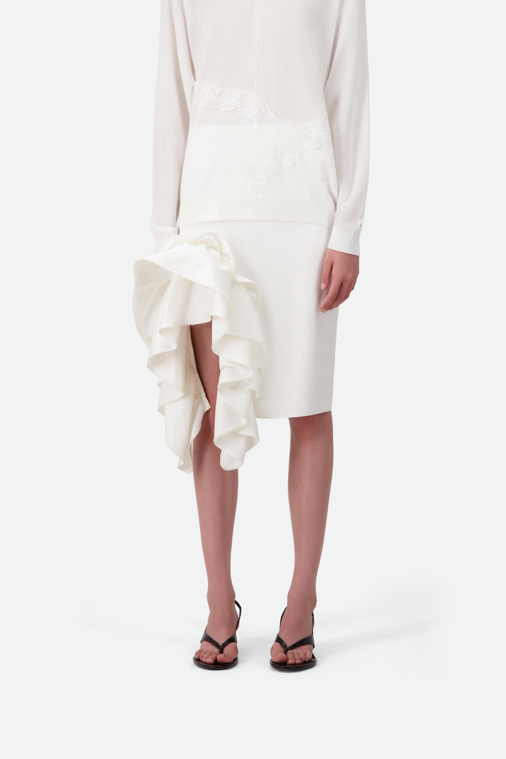 MIDI RUFFLE SKIRT (590€) - Vaillant Studio