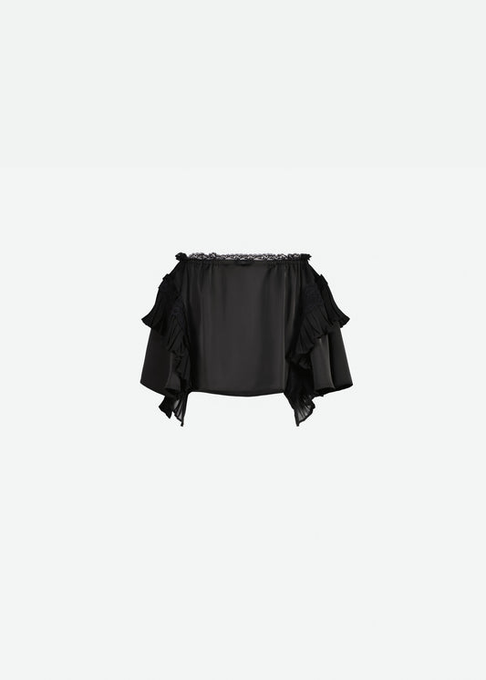 LAYERED RUFFLE SKIRT