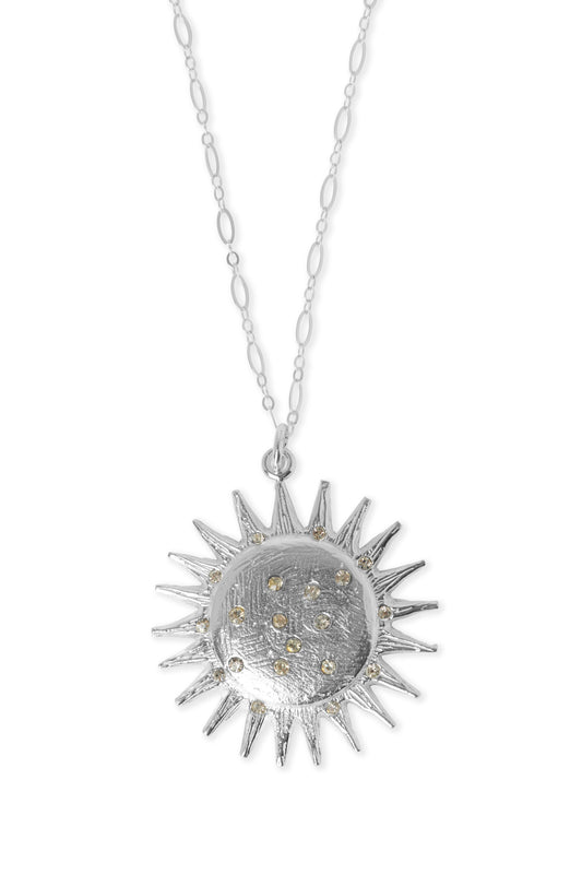 Sun Pendant Necklace