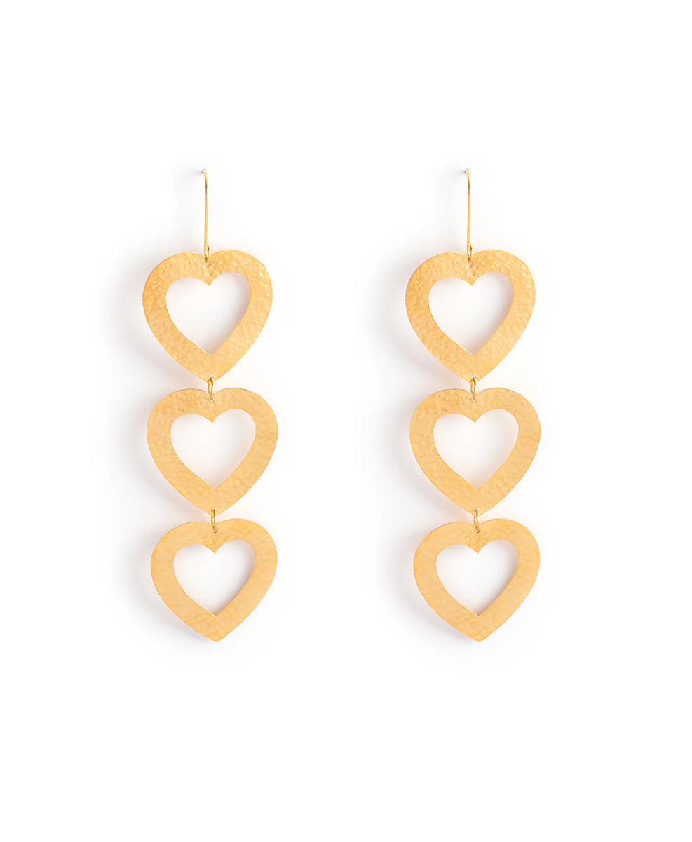My heart earrings