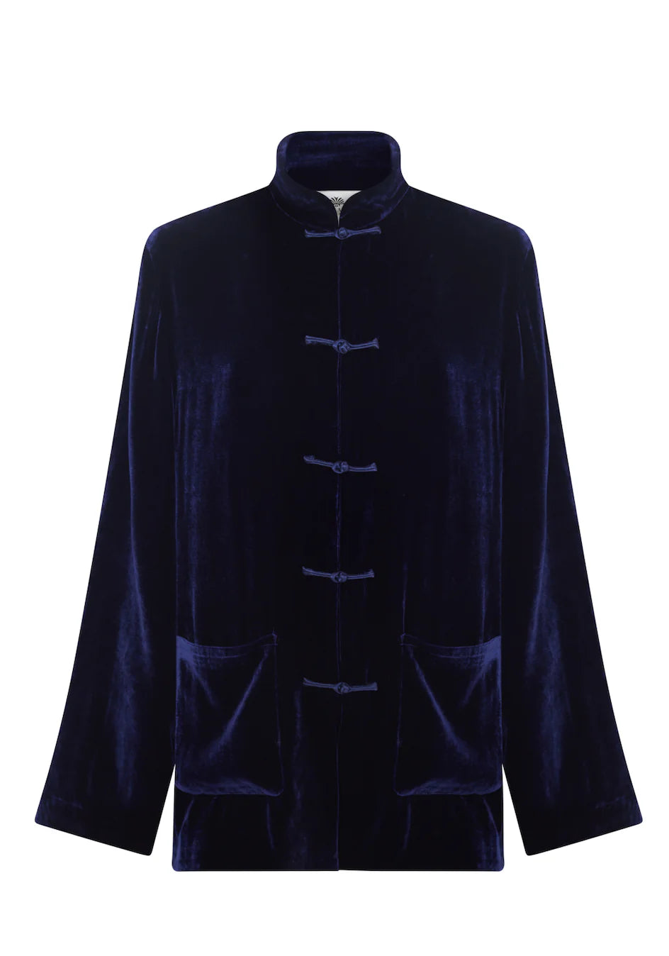 VELVET BLAZER - BLUE