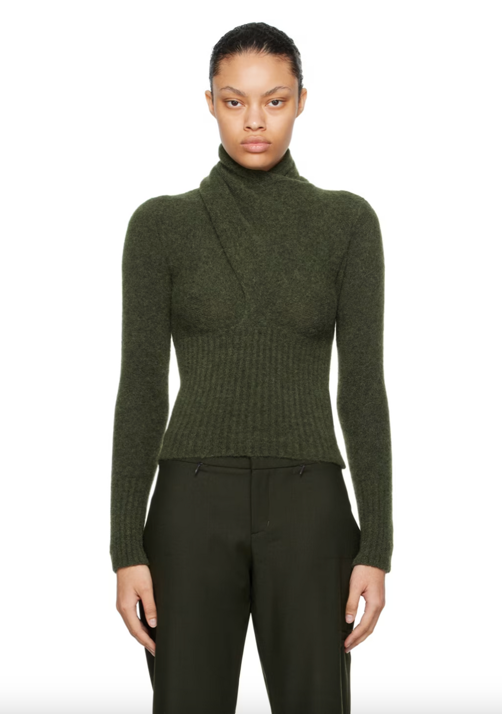 Khaki Fico Turtleneck
