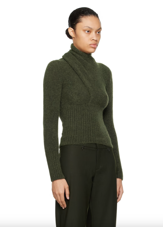 Khaki Fico Turtleneck