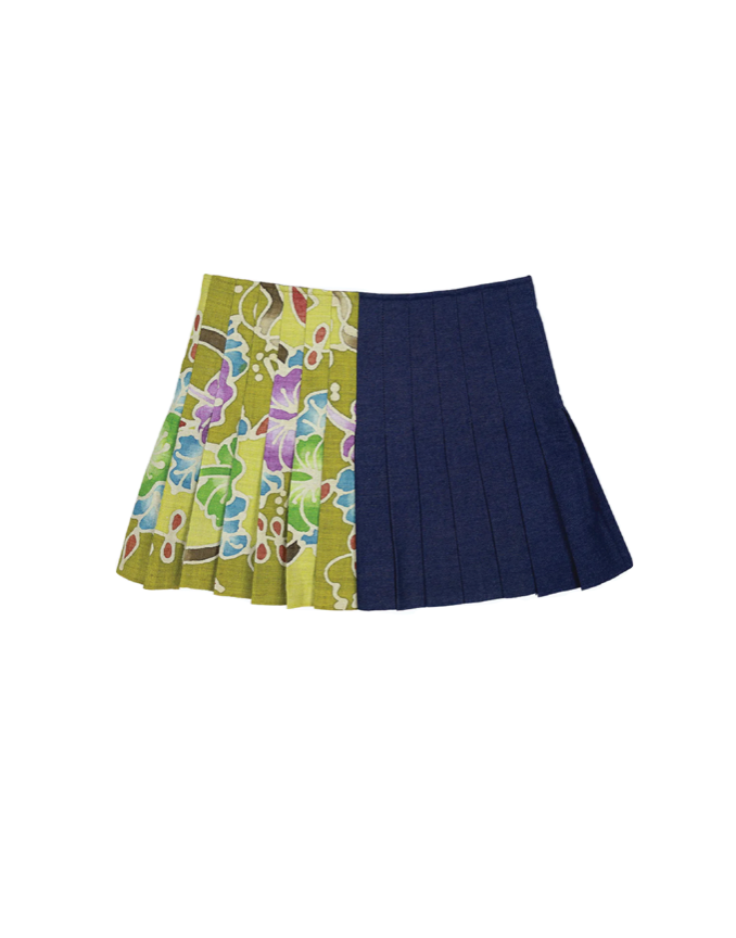 Hemp skirt green