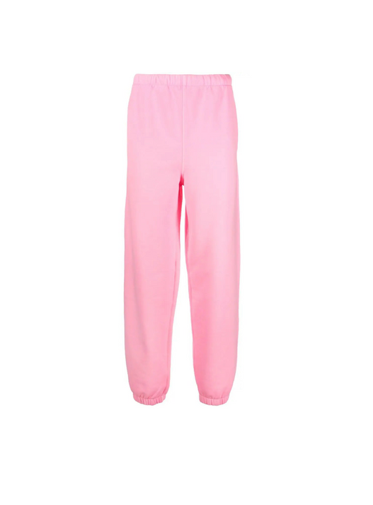 Raised-logo fleece track pants