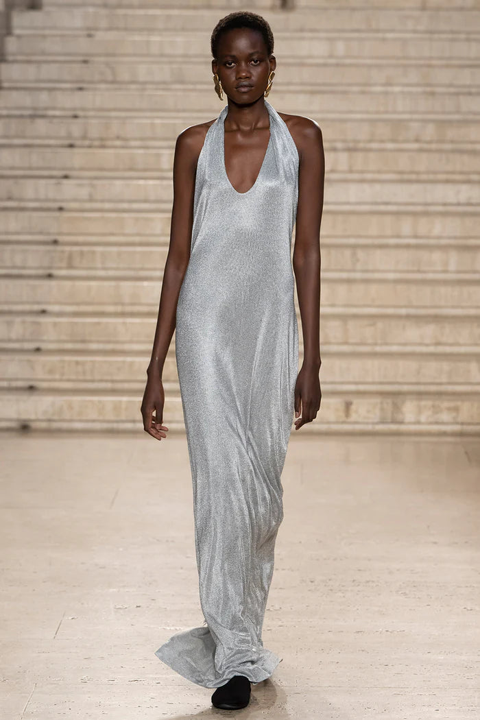 MALAIKA DRESS SILVER