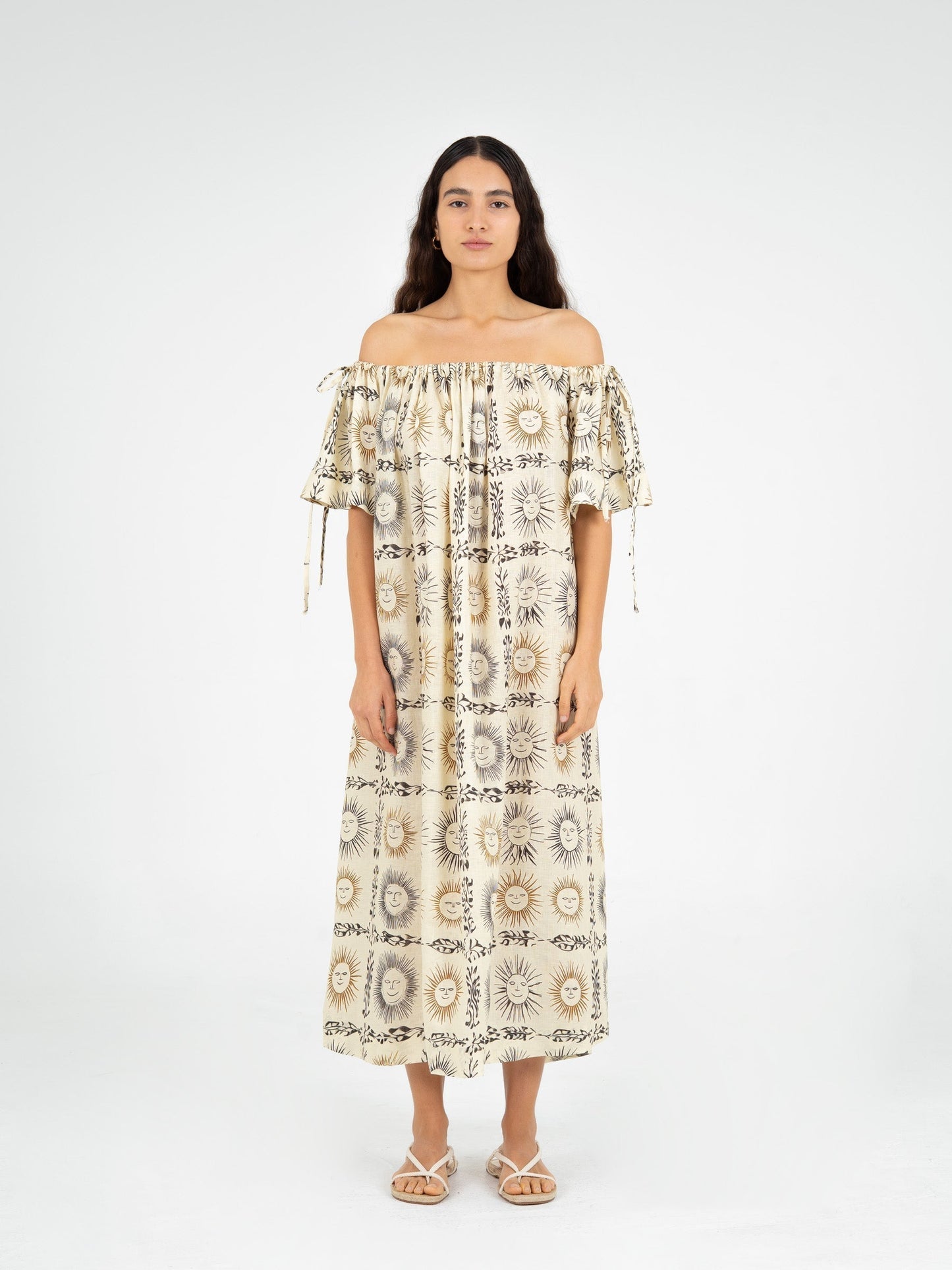 Soleil Sun-Printed Maxi Dress vestidos