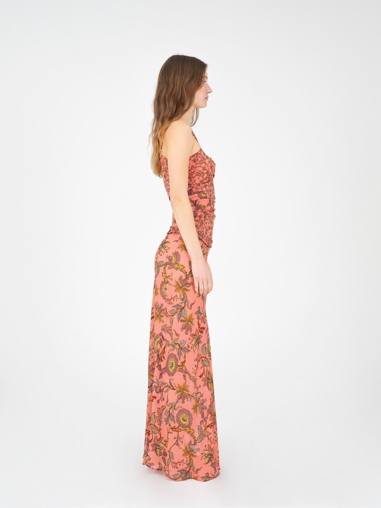 Soulmate Pink Floral Print Dress vestidos