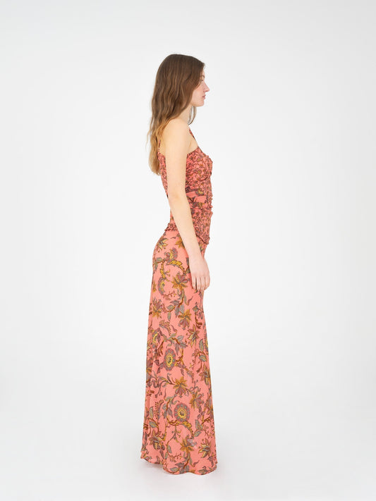 Soulmate Pink Floral Print Dress vestidos